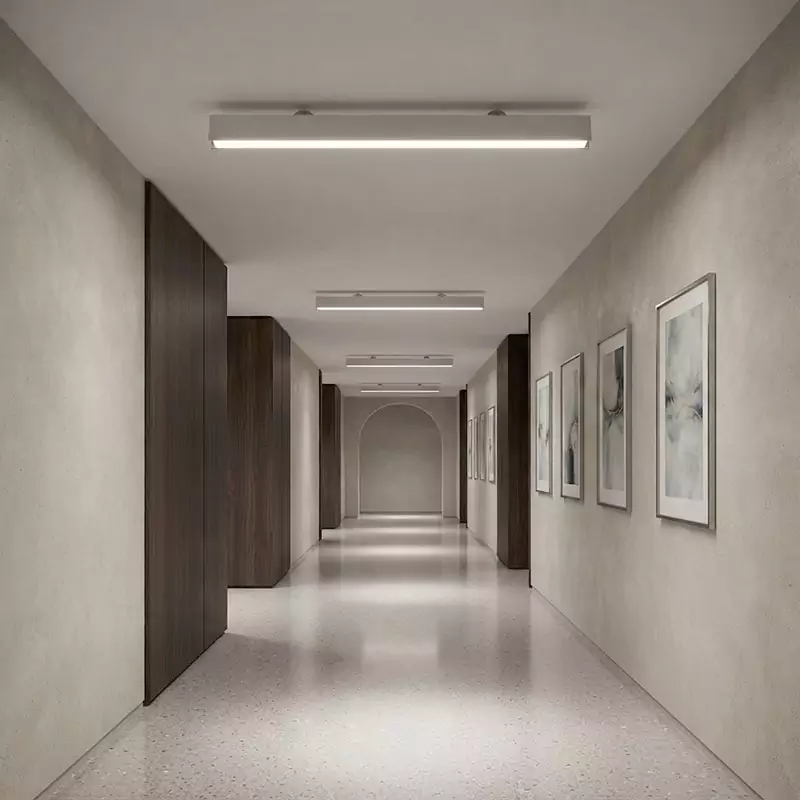 Brushed Silver LED Wall Sconces