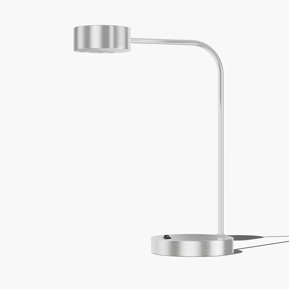 Brushed Nickel LED Table Lamp