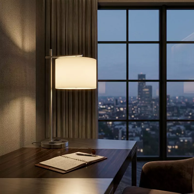 Brushed Nickel Table Lamps
