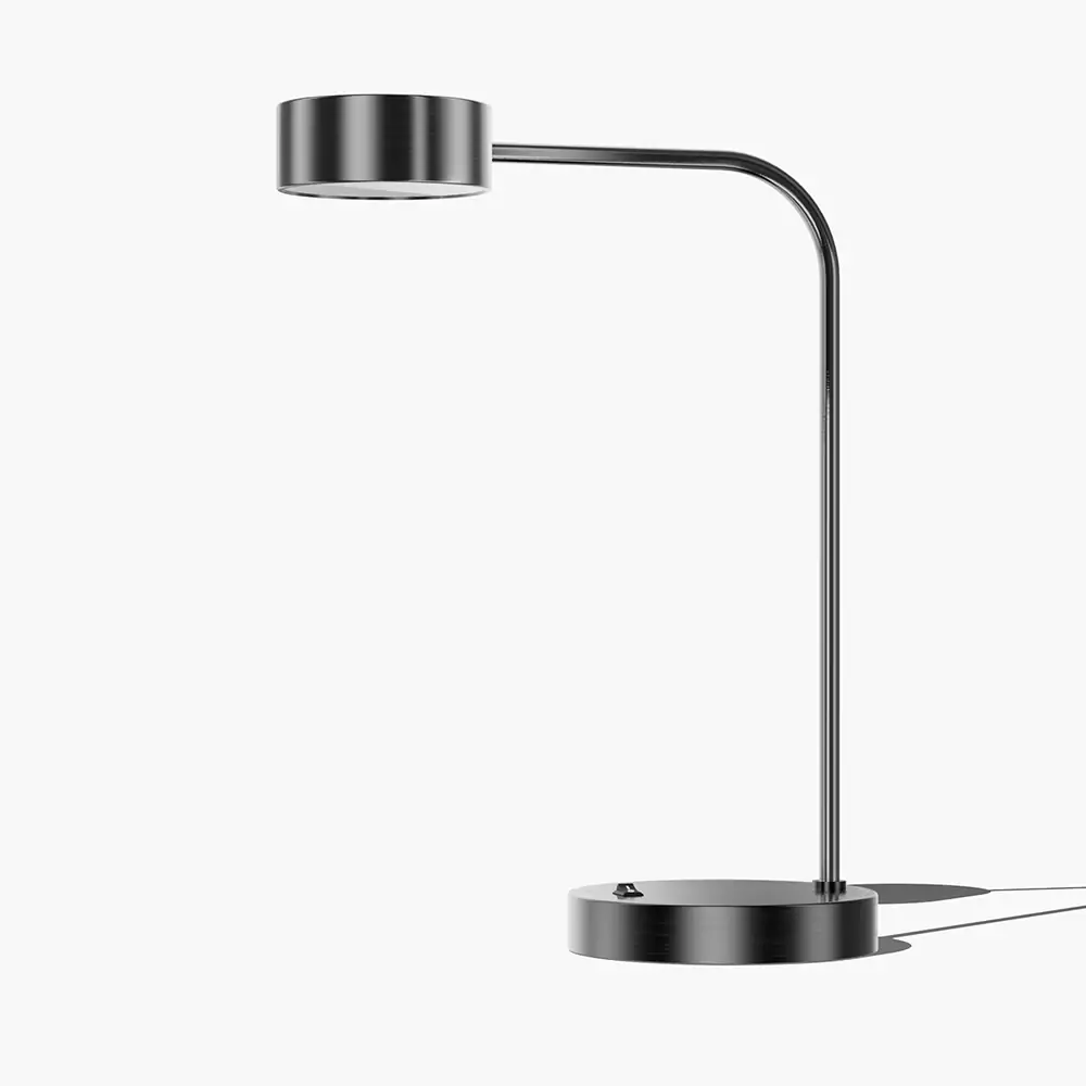 Brushed Nickel LED Table Lamp