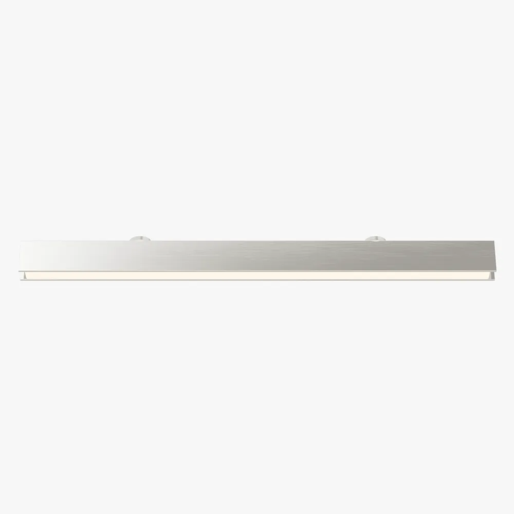Brushed Silver LED Wall Sconces