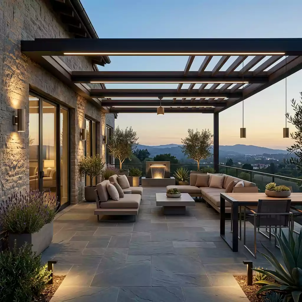 Outdoor terrace