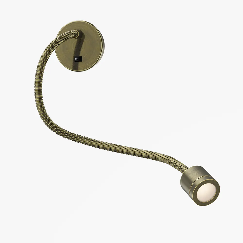 Gooseneck LED Reading Wall Light