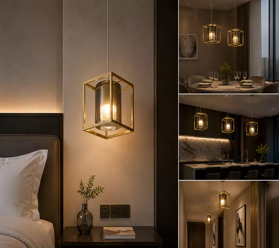 Modern Geometric Pendant Light