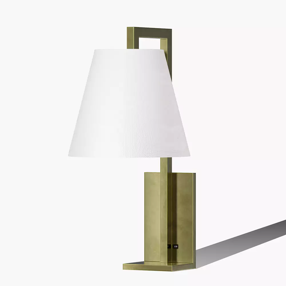 King Headboard With Lamps