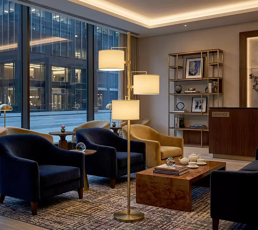 3 Light Tree Floor Lamp