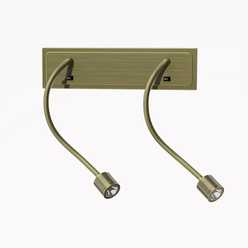 Dual LED Headboard Reading Light