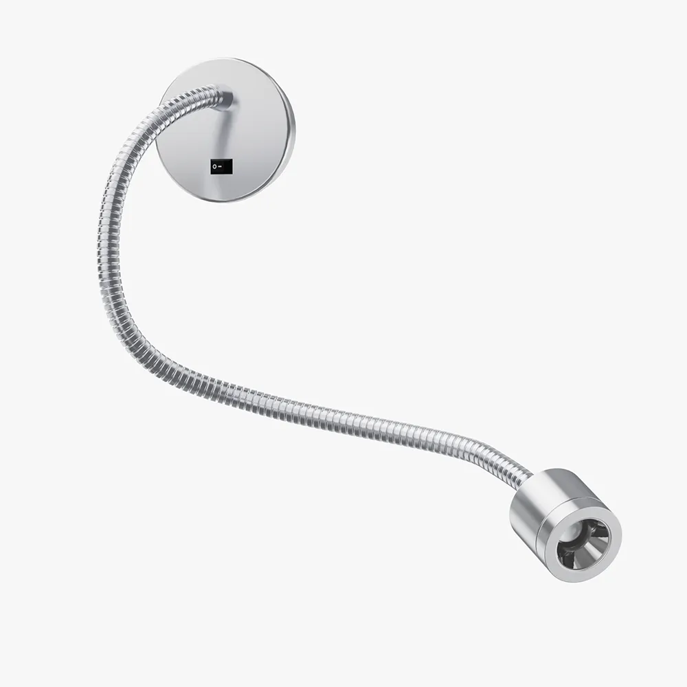 Gooseneck LED Reading Wall Light