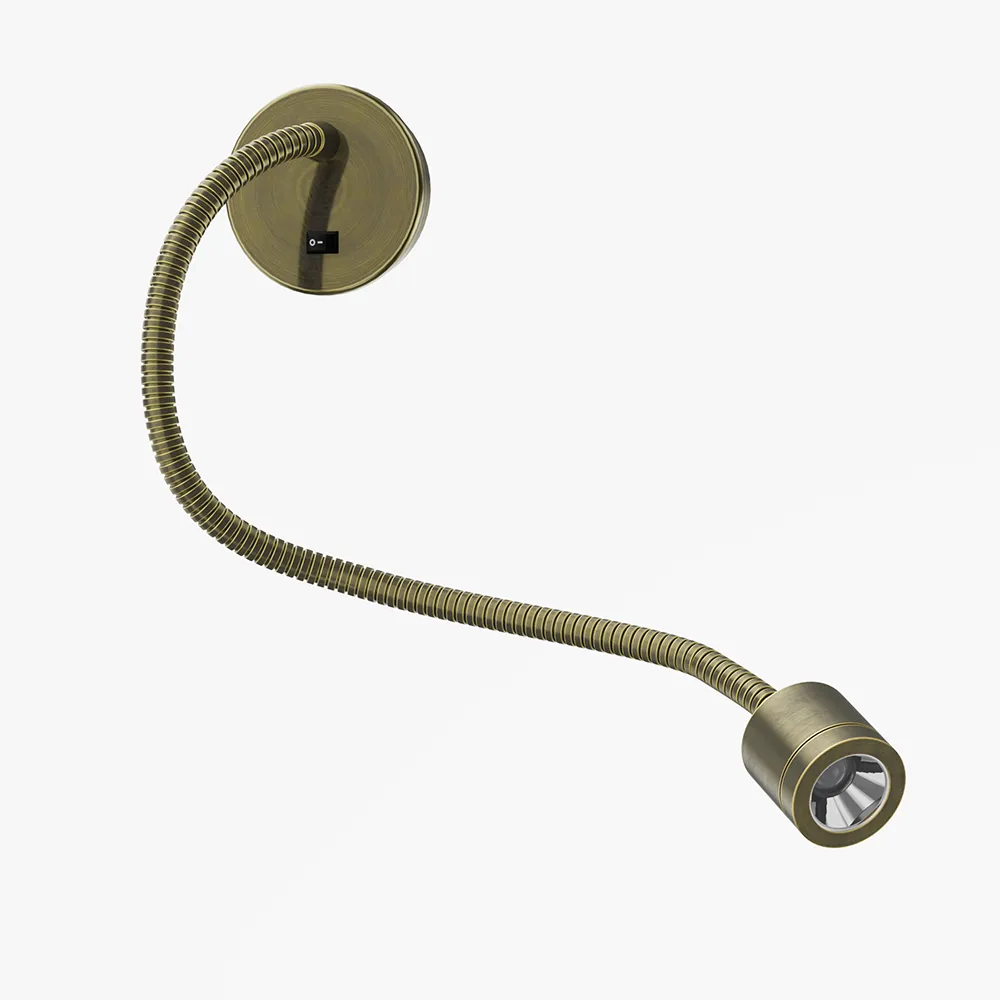 Gooseneck LED Reading Wall Light