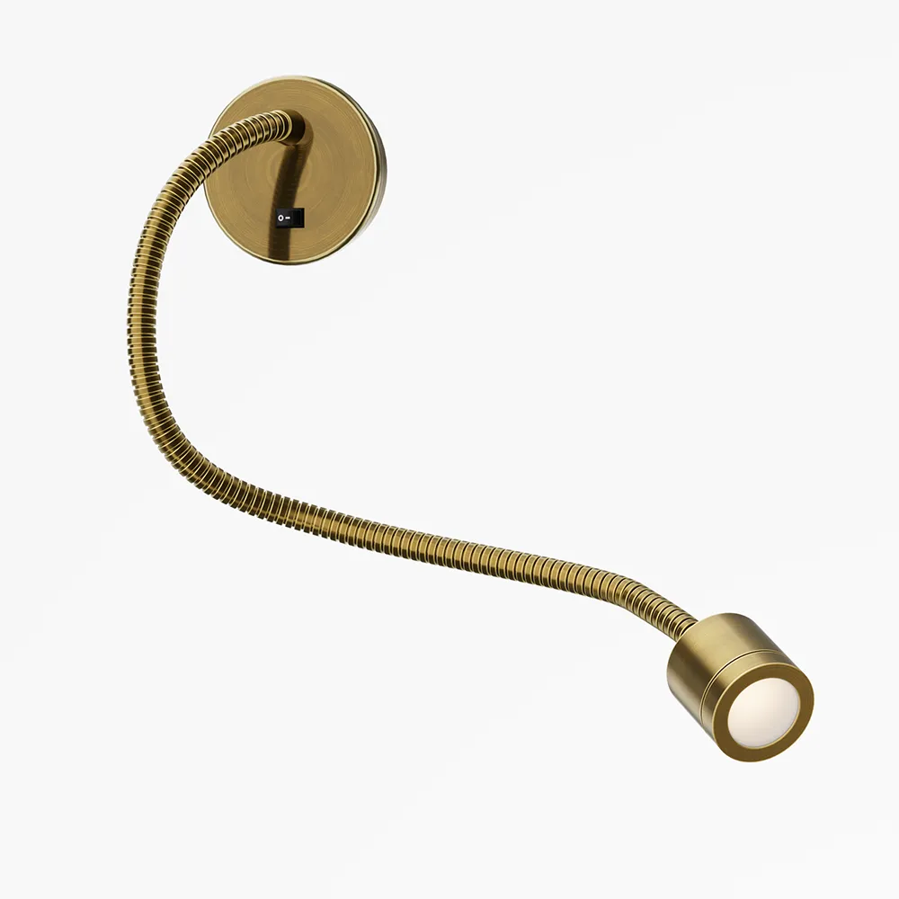 Gooseneck LED Reading Wall Light