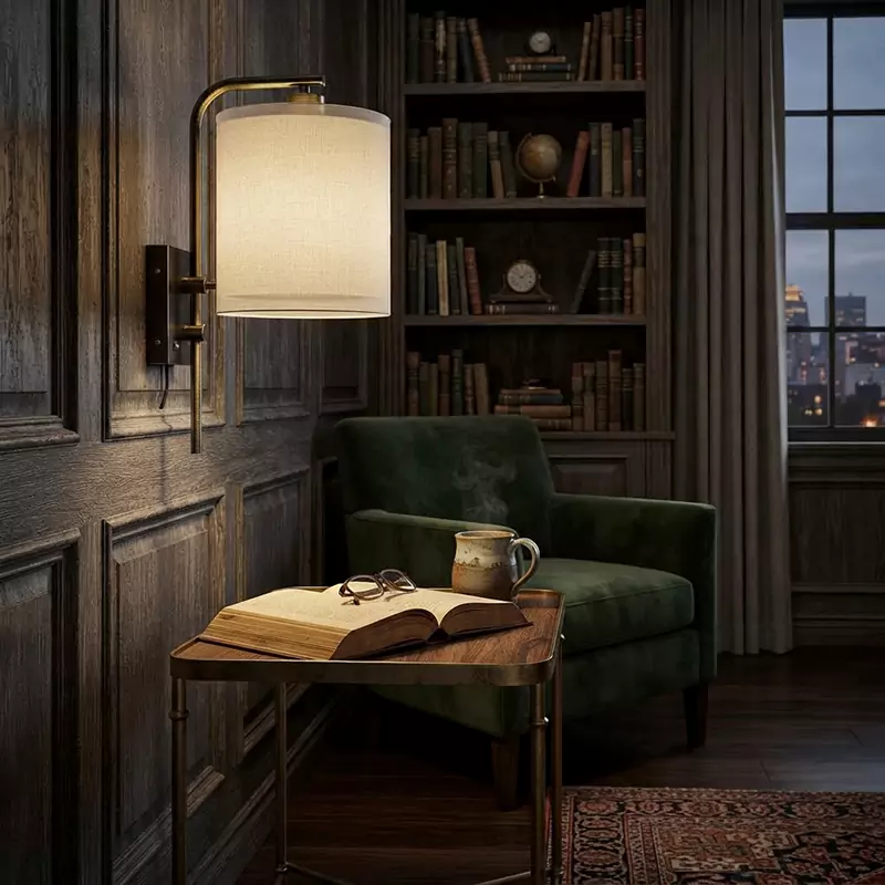 Wall Mounted Reading Light For Bed 