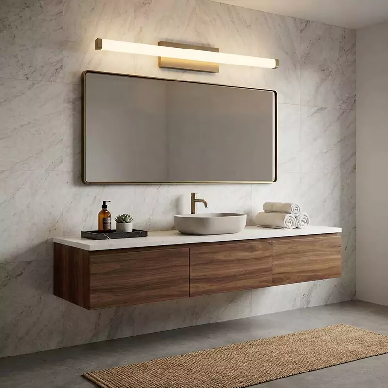 Hotel Brass Swing Arm Wall Lamp