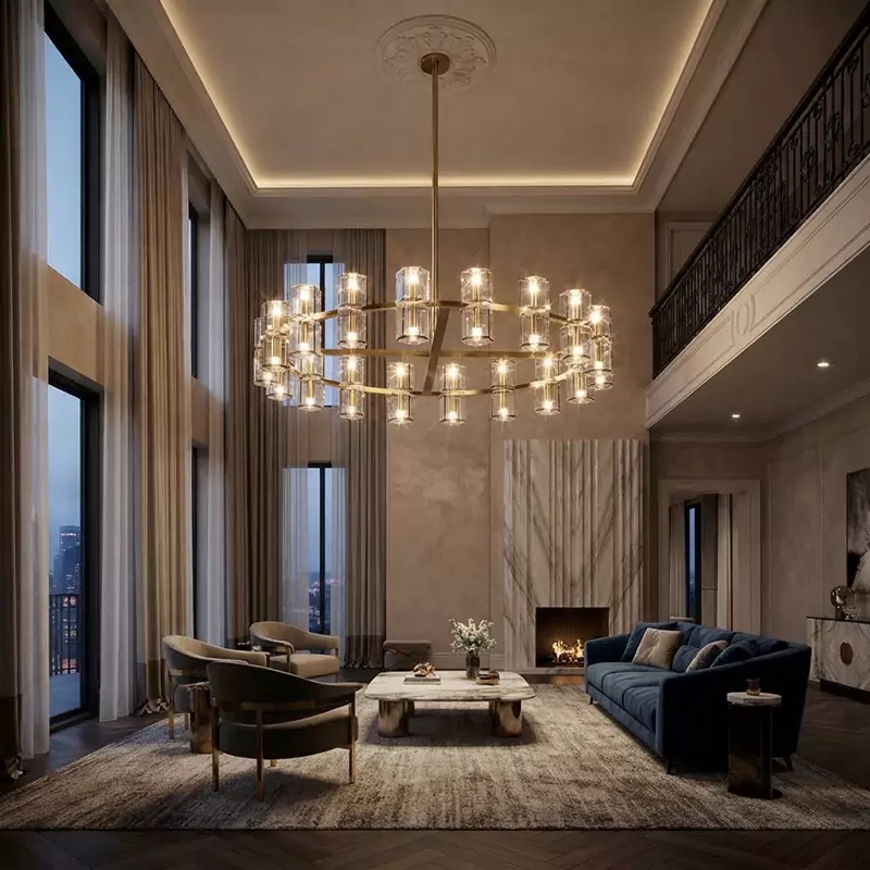 Arcachon LED Round Chandelier 