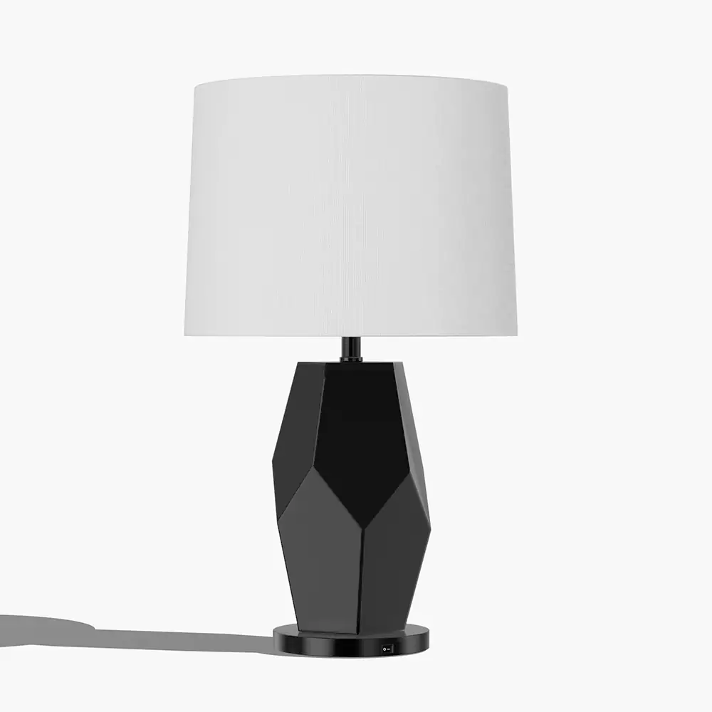 Hampton Faceted Table Lamp