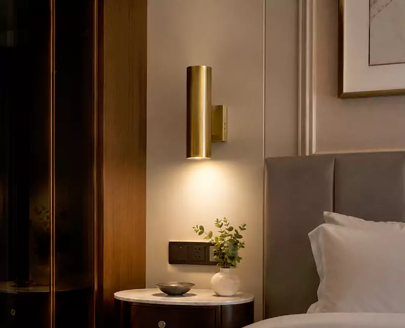 Hotel Cylinder Led Wall Sconce