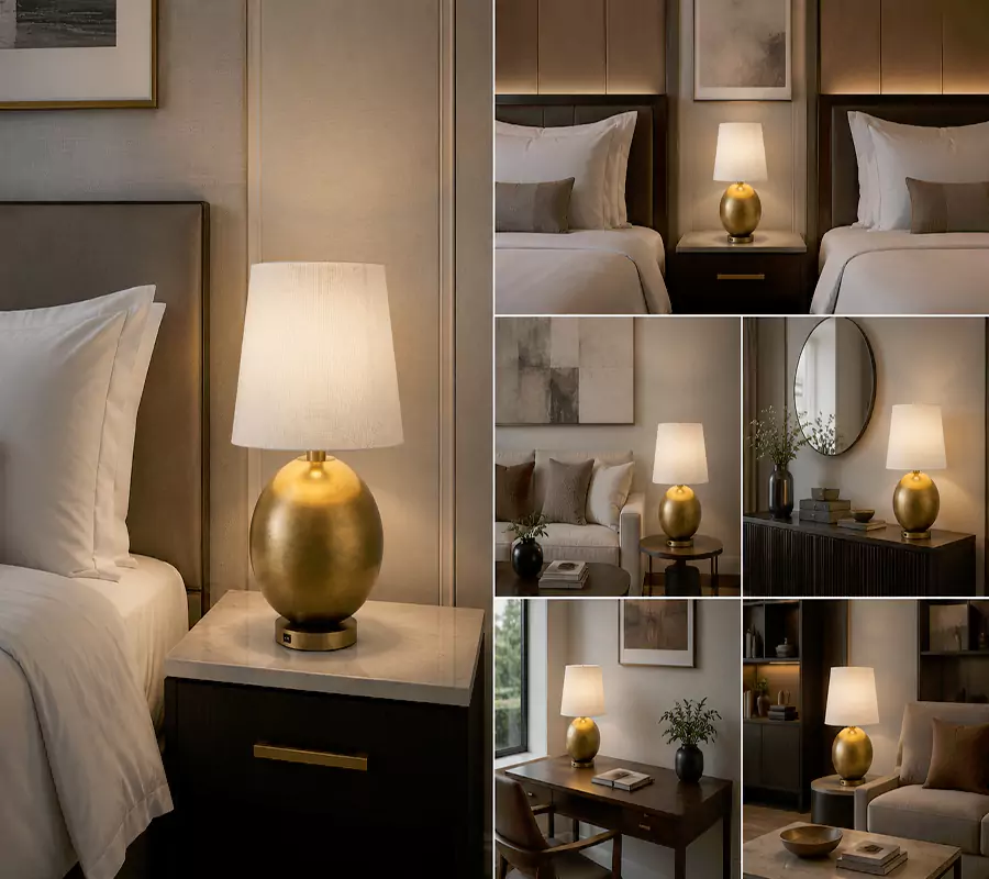 Morton Globe Table Lamp
