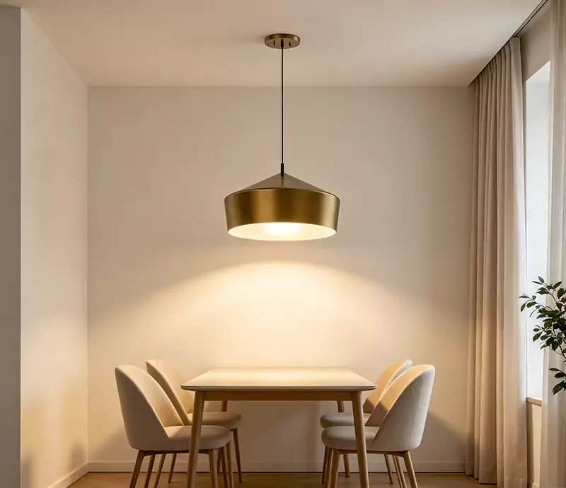 Adjustable Height Single Pendant Lights 