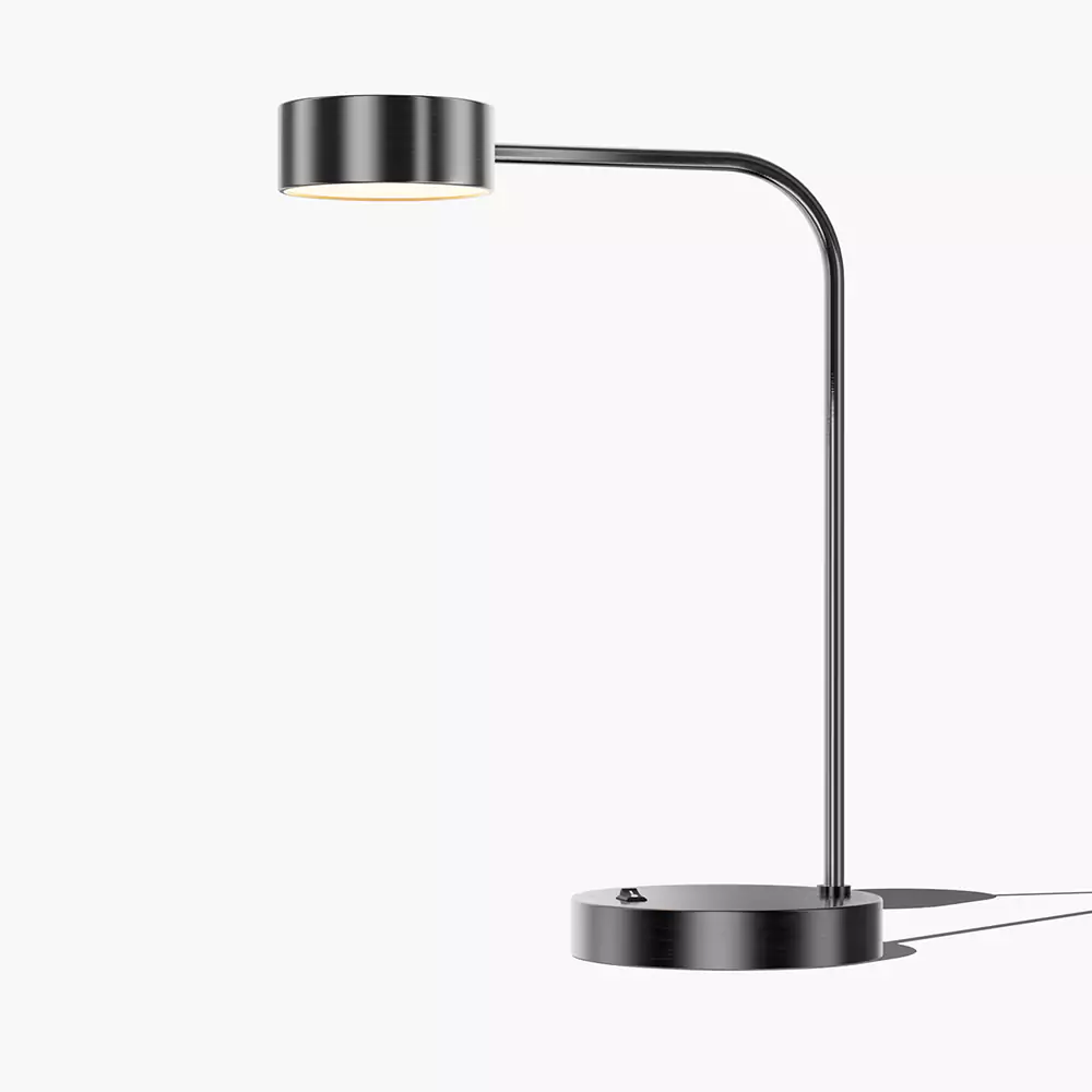 Brushed Nickel LED Table Lamp