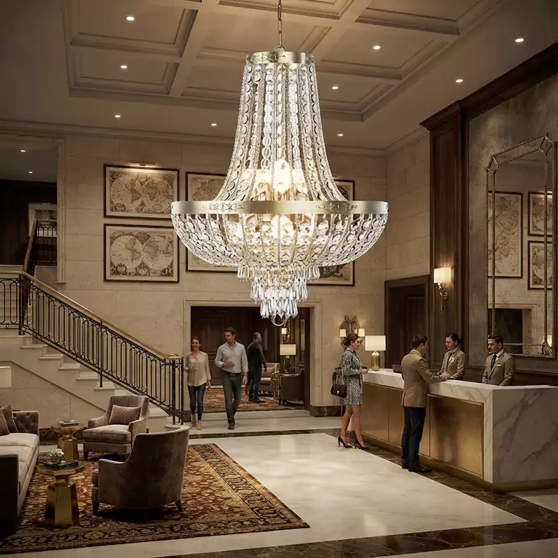 Classic Crystal Chandelier