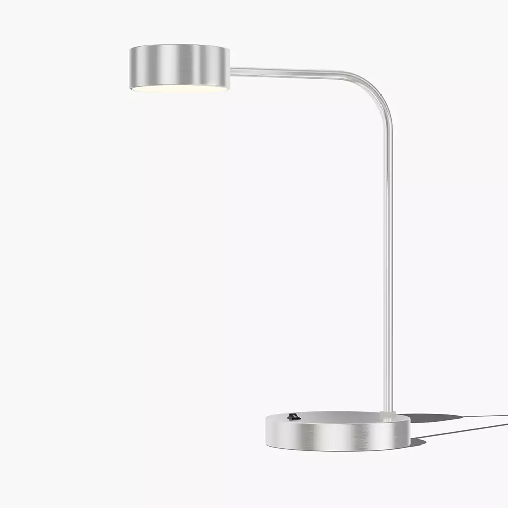 Brushed Nickel LED Table Lamp