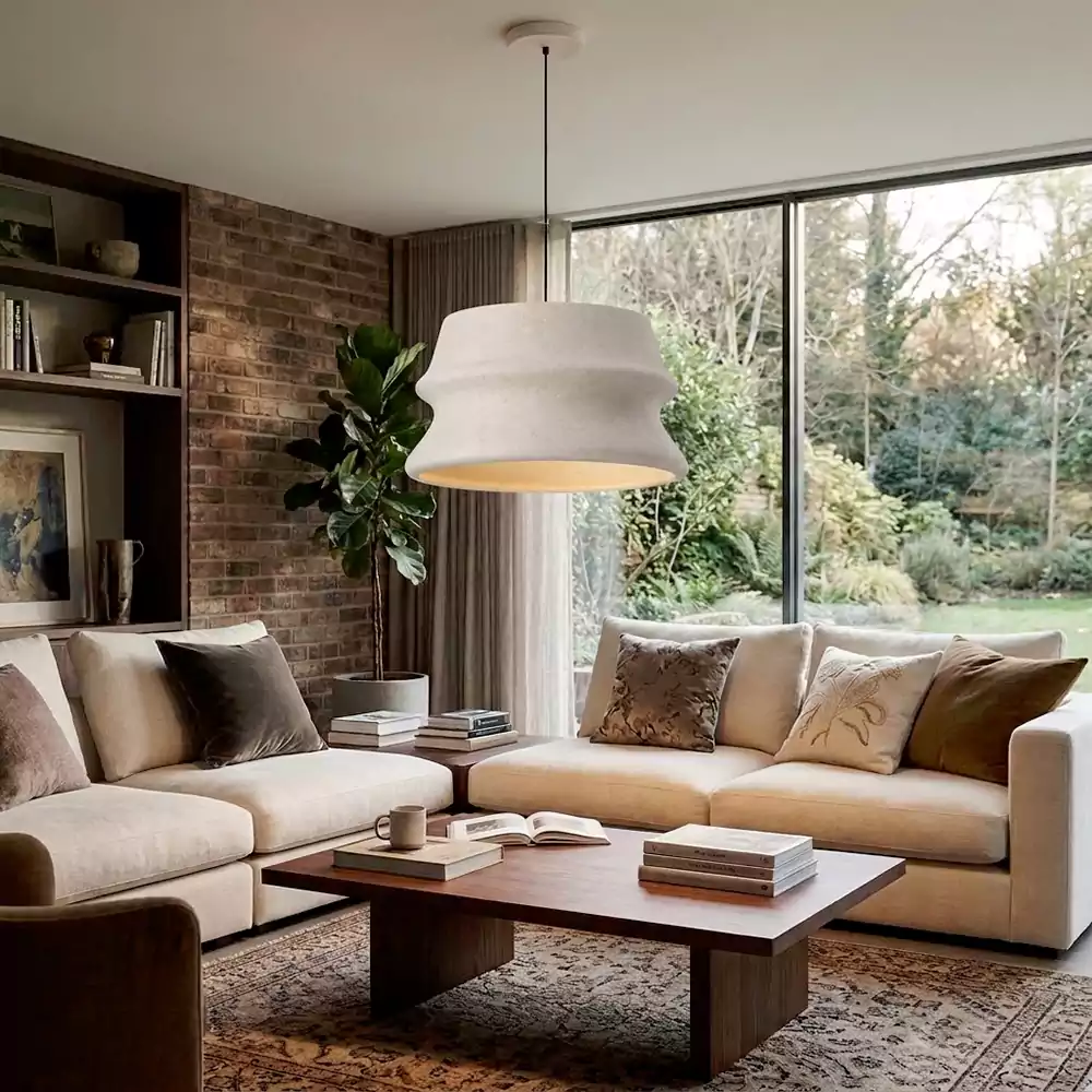Minimalist Ceramic Pendant Light | Minoze Lighting