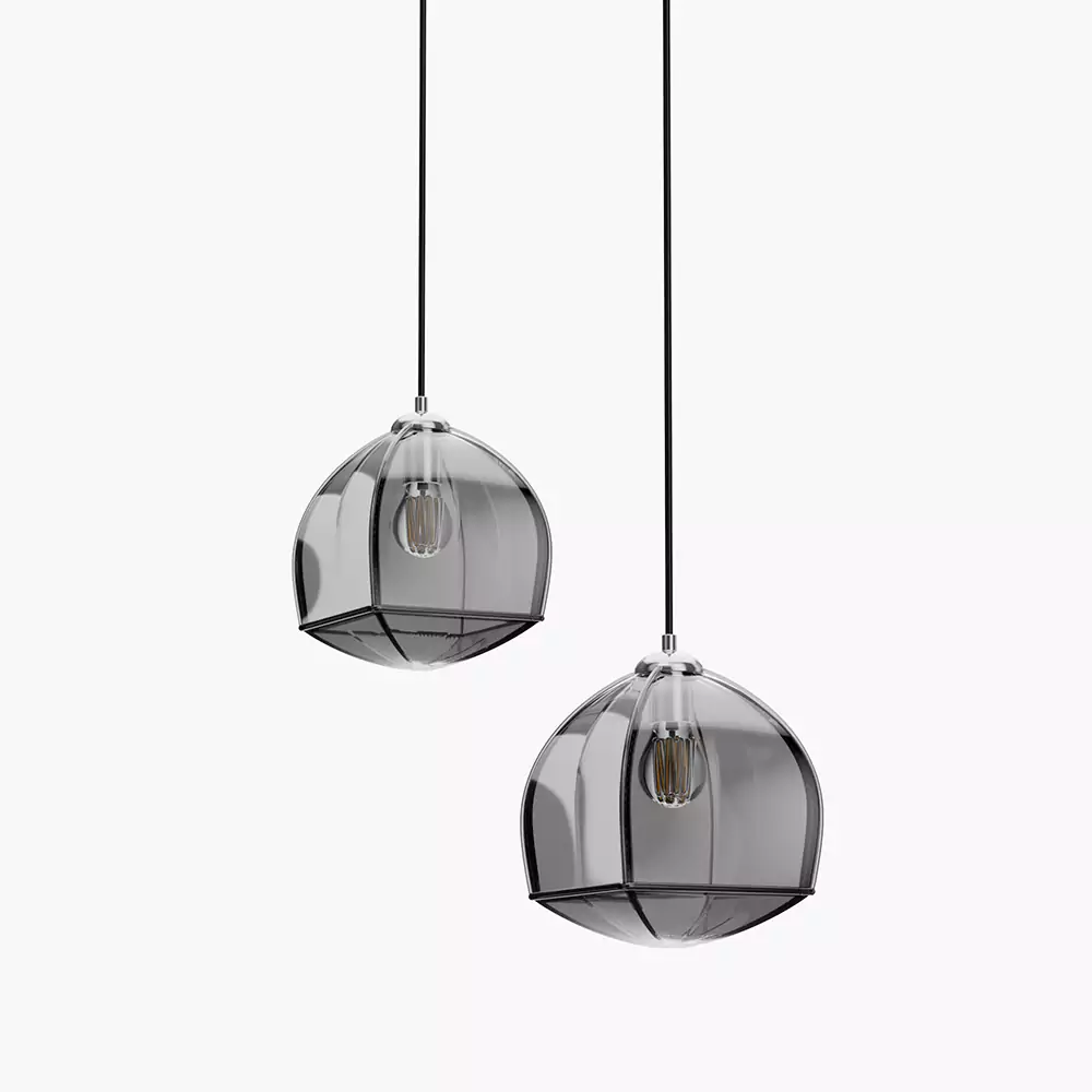 Vintage Amber Hanging Glass Pendant Lamp​ | Minoze lighting
